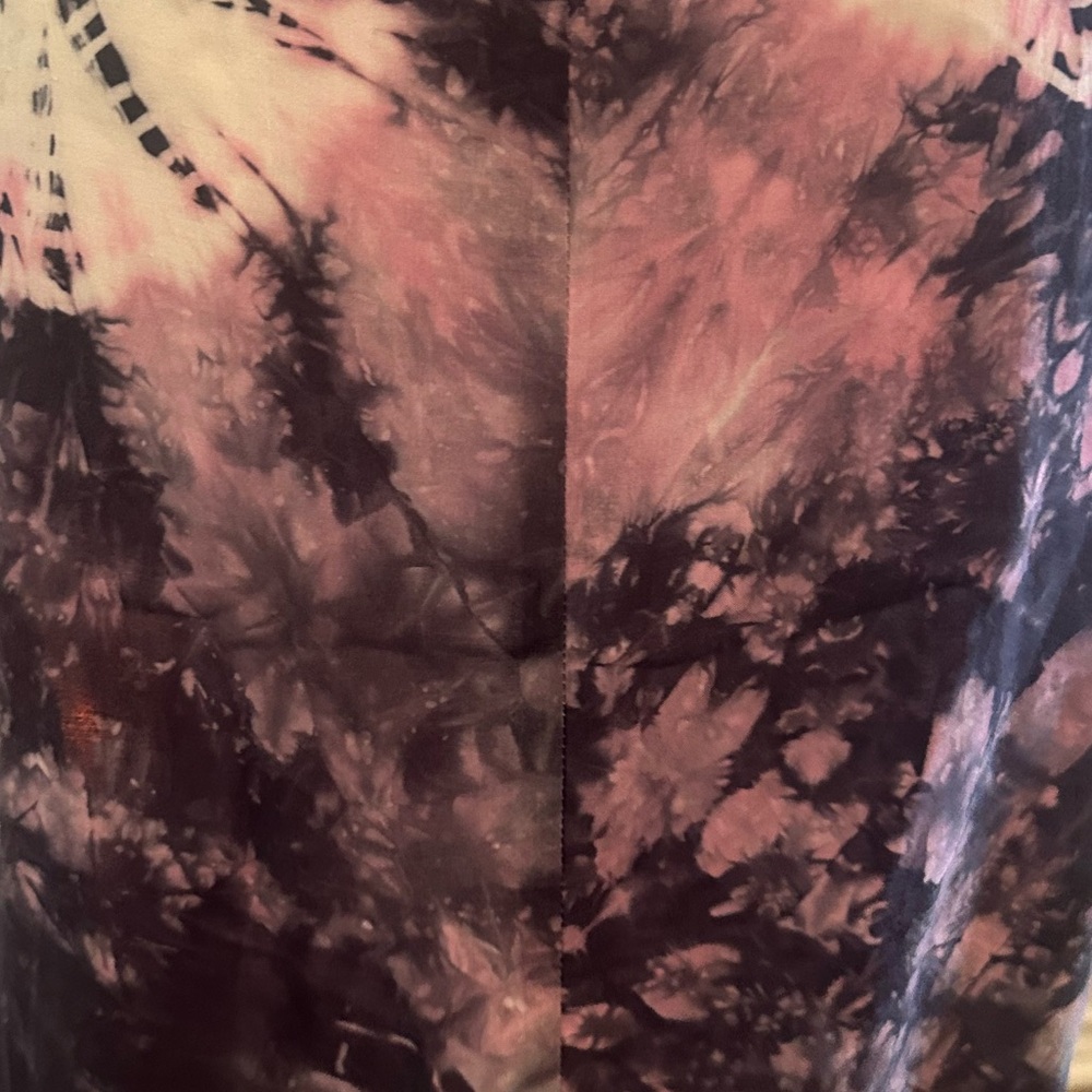 Lovestitch Tie-Dye Maxi Dress Open Back & w/Hand Pockets 🩷 - Picture 6 of 7